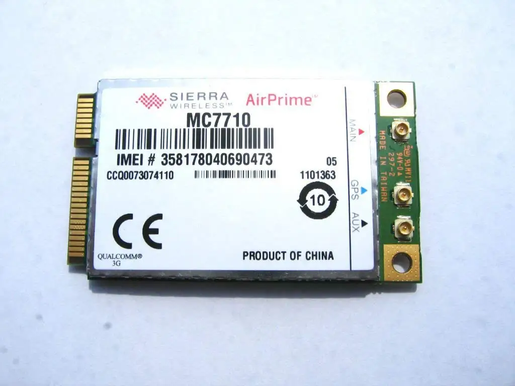 Sierra AirPrime MC7710, mini-PCIe 4G/LTE