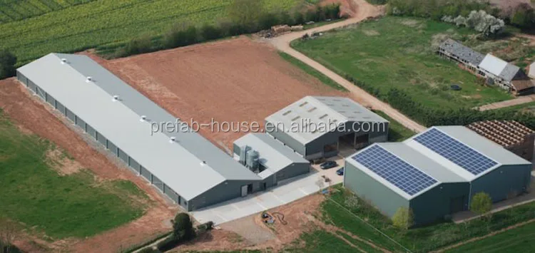 Modern design poultry farm for cyprus