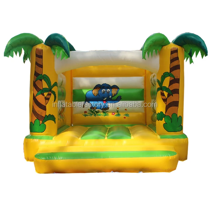 Popular themes combo jumping castle/inflatable castle and slide combo