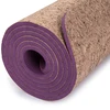 Custom Logo Printed Eco Friendly TPE Durable Non-slip Kids Cork yoga mat