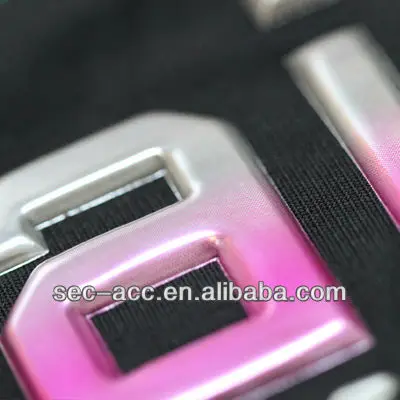 
Fashion Exquisite Eco-Friendly heat transfer label for clothing 