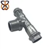 Stainless Steel Male Form Threaded Reducing Tee