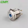 CMP 16mm metal waterproof 3v led push button ip67