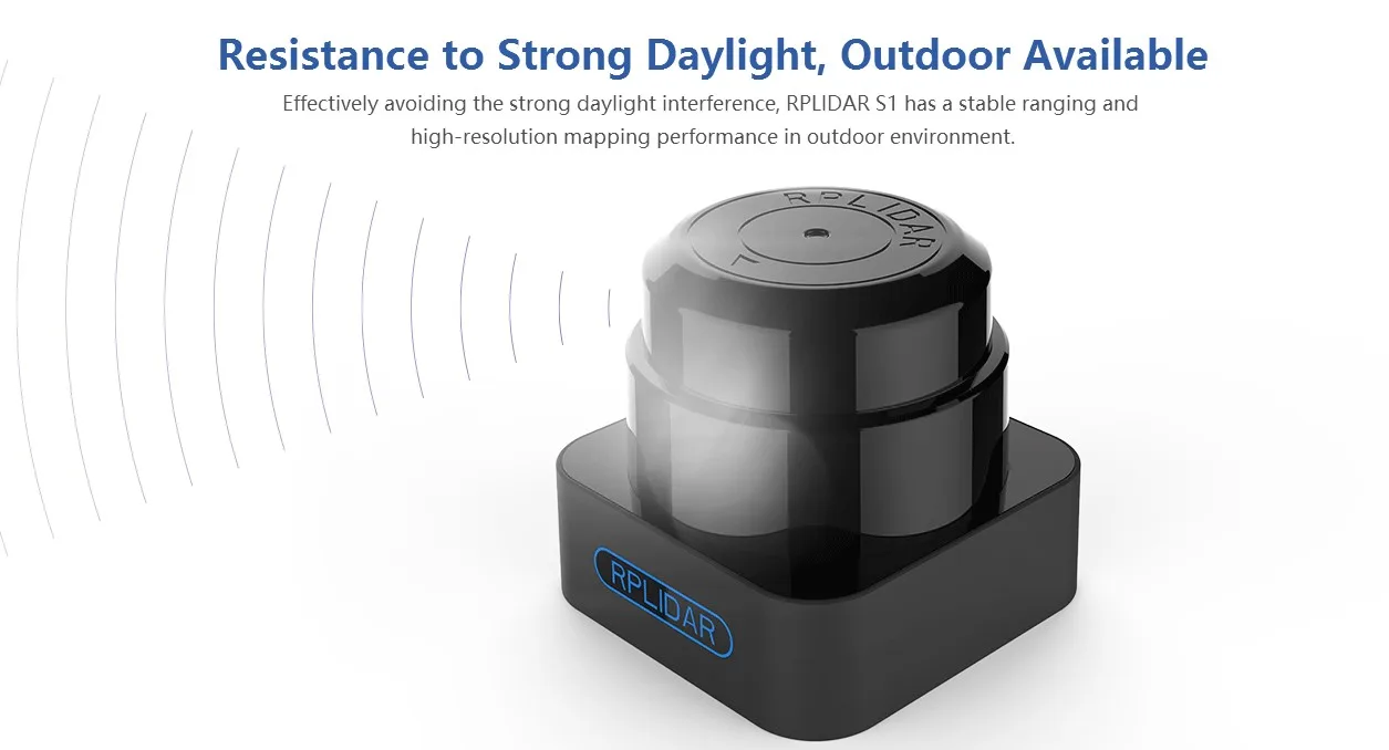 Portable Lidar Sensor Laser Radar Scanner 40m Measuring Range