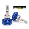 Yellow Amber White Color Hb4 Hb2 881 9007 9012 H4 Auto Led Headlights For Car