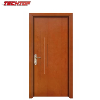 interior pvc roll wood door larger