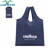 Wholesale cheap nice design full print 210d polyester foldable shopping bag/t shirt nylon tote bag