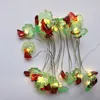 2m 20 Palm Tree LED String Lights Copper Wire Led Christmas Fairy Twinkle Decorative Coconut Tree Shaped Light