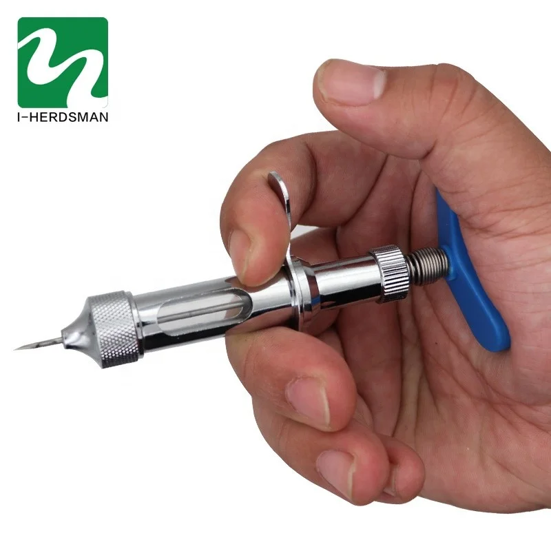 Poultry Farming Veterinary Equipment Automatic Chicken Vaccine Syringe