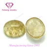Wholesale Price Oval Cabochon Rutilated Quartz Glass Stone For Bracelet