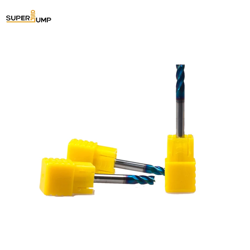 
4 Flute square flat milling cutter 65 HRC Lathe Machine Tool accessories tungsten carbide cutting tools 