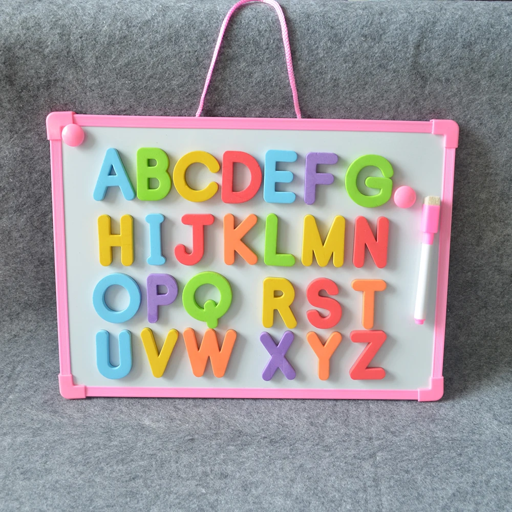 

School Kindergarten Magnetic Ethiopian Alphabet, Red/yellow/bule/green/purple/pink