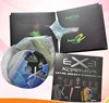 Unique multi cd dvd book cellophane packaging
