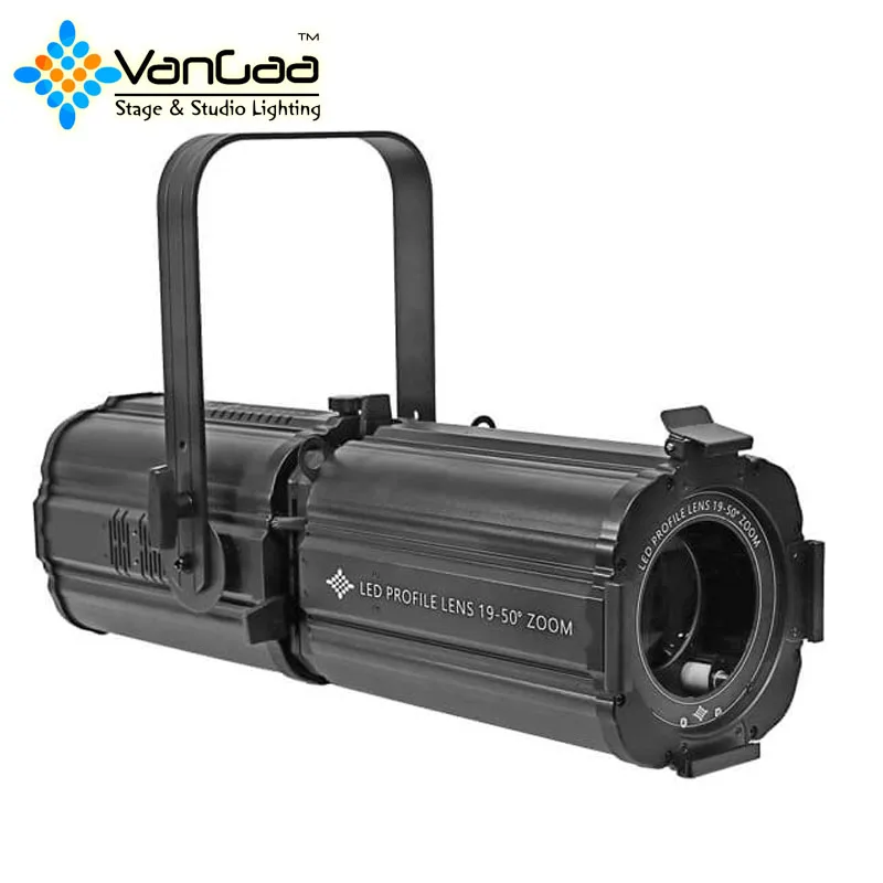 200W RGBW 4in1 Colorful DMX ZOOM Ellipsoidal LED Profile Leko Spot Light