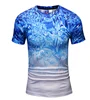 OEM Breathable Full Print Sublimation T Shirts Custom 100% Polyester Sublimation 3D T Shirt kids sublimation t-shirt