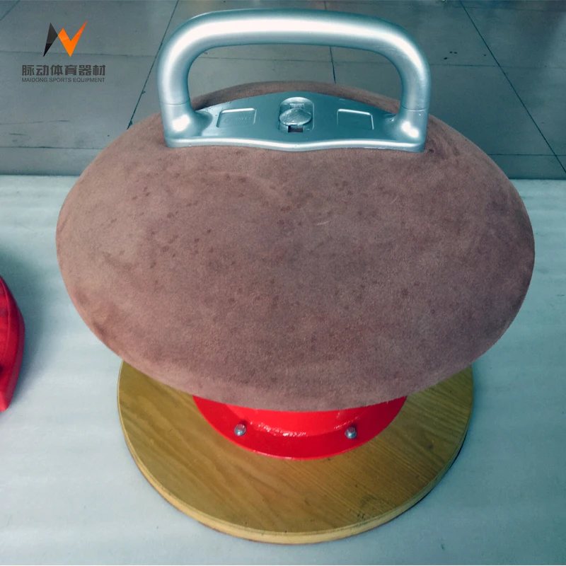 Leather Mushroom And Handle Pommel Horse Gymnastics Trainer Equipment