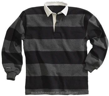 striped polo shirt long sleeve