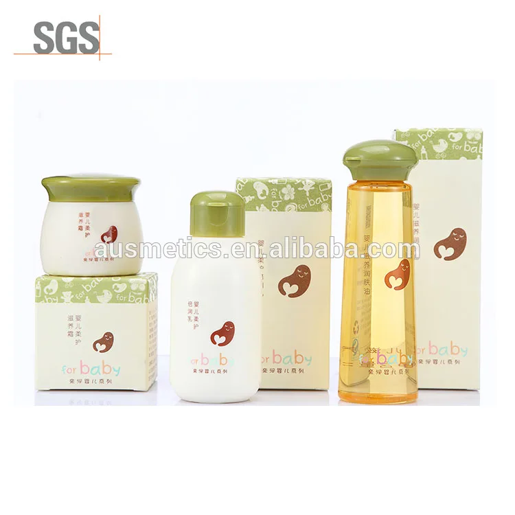 GMPC approved OEM factory set of skin care product moisturizing baby creamskin care oil baby care