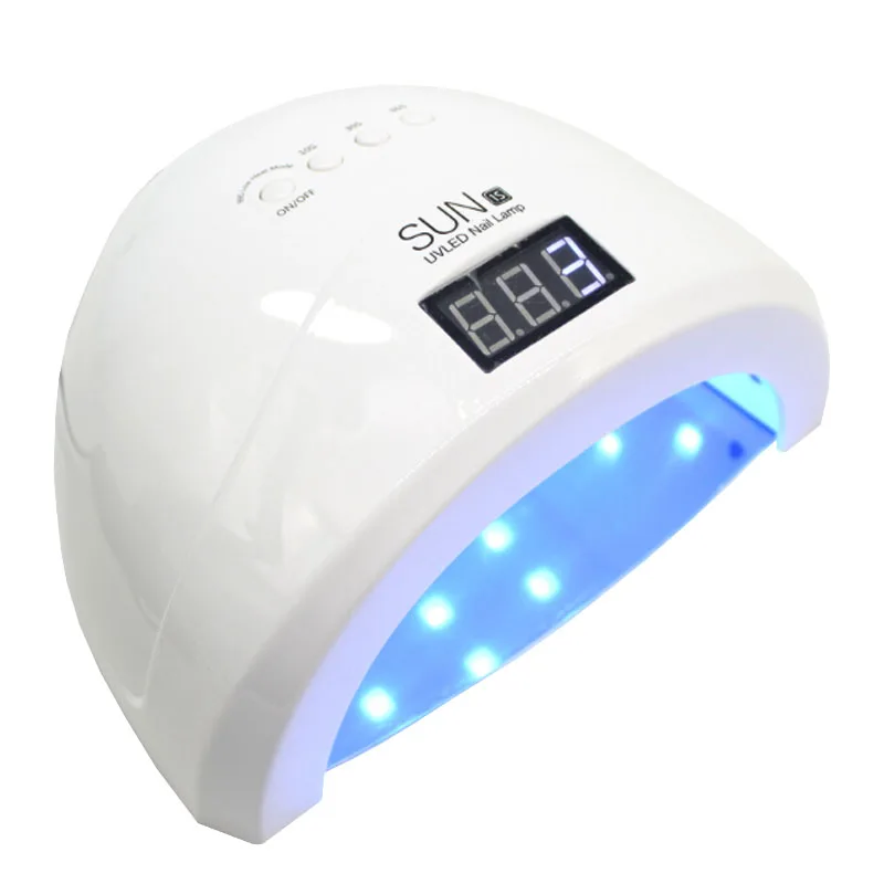 

Sun1s Light Therapy UV Lamp 48W Rapid Dry UV Gel Led Lamp Nail Dryer, White;puple;red;blue
