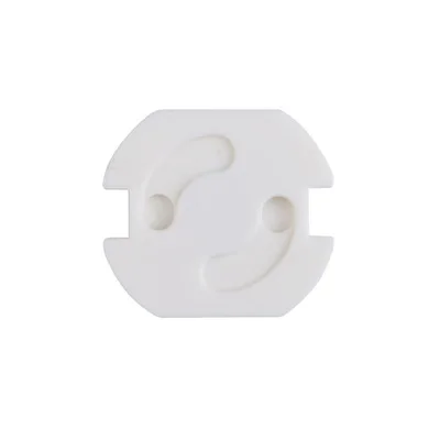 

Childproof plug socket covers baby safety plug protector, White