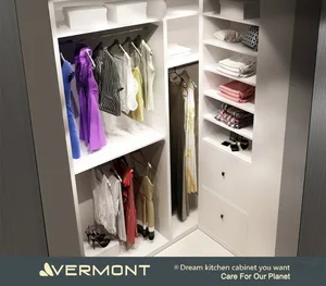 Hot Selling Innovative Women Walk In Wardrobes Premium Custom Made