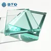 Cheaper frameless stair tempered balustrade railing glass wall panel