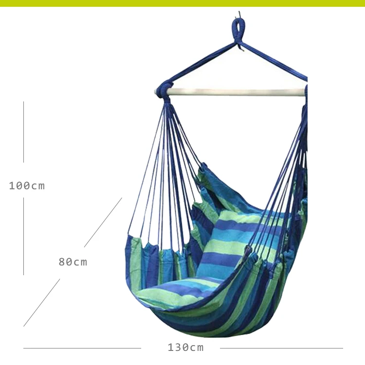 

Small batch customer customized hanging hammock swing chair outdoor, Red;blue;colorful