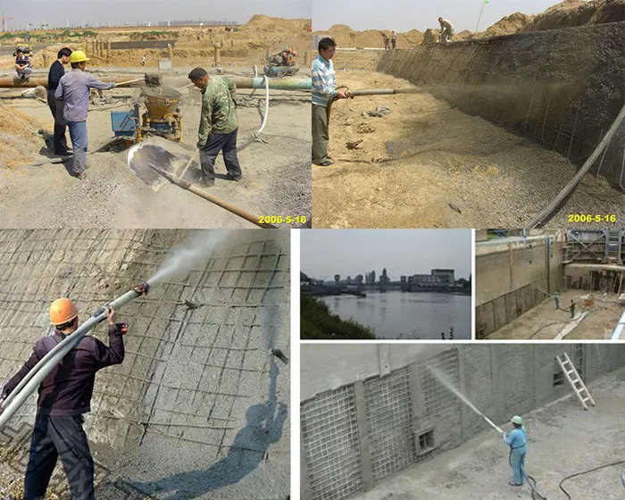 China Supplier Wet Mix Shotcrete Spray Gunite Machine for Sale