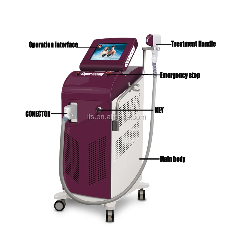 diode laser CE Certification free pain hair removal