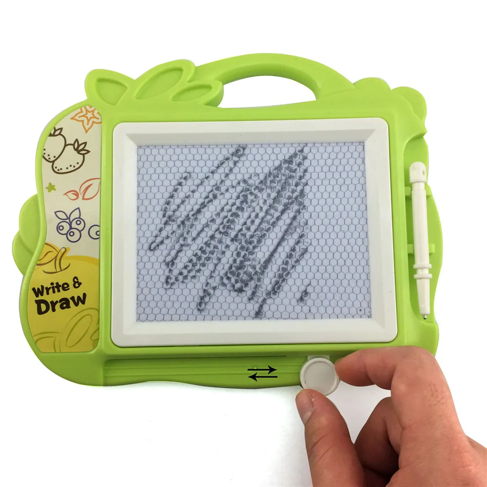 black write adjustable kids color magnetic drawing board