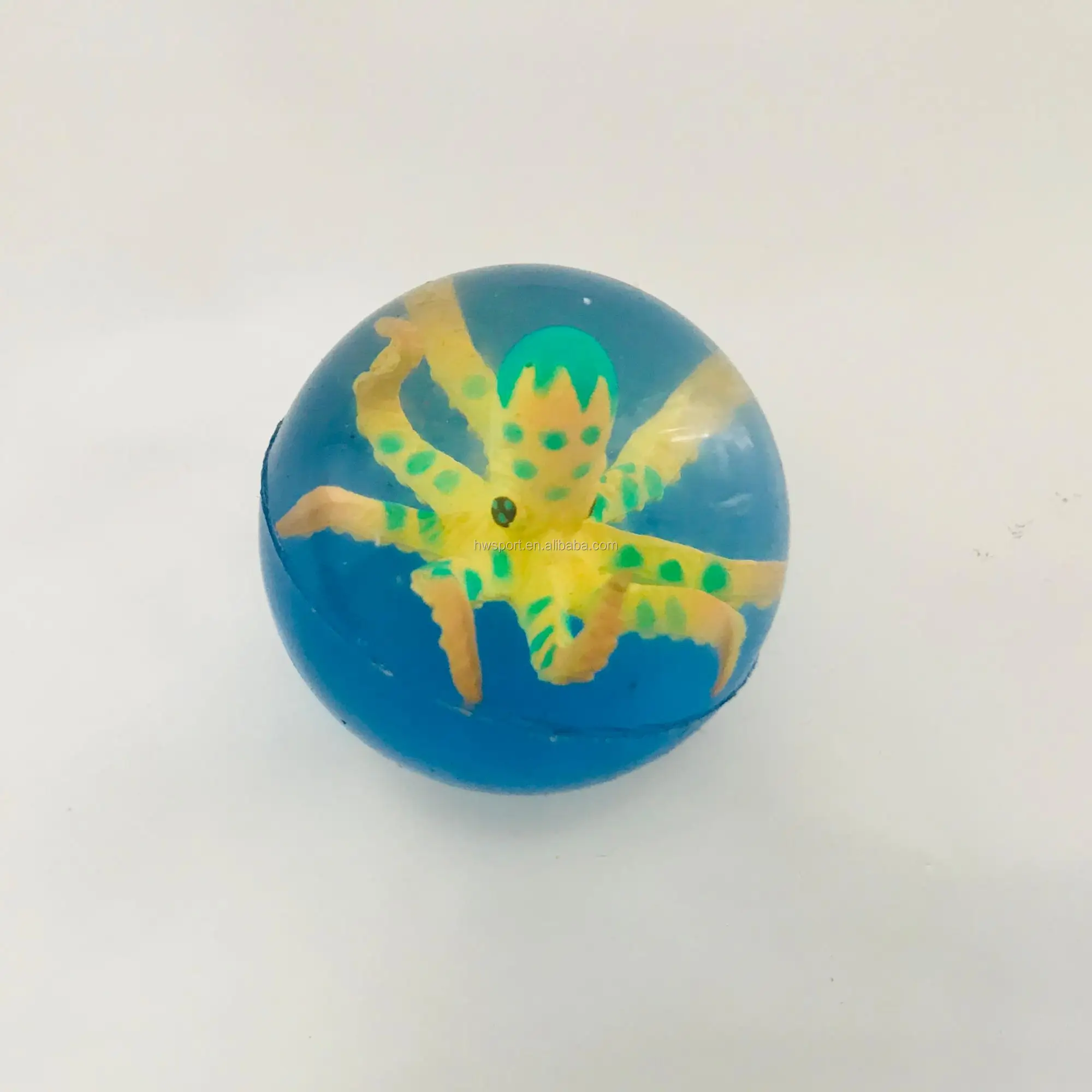 Promotional Custom Transparent Rubber Bouncing Ball 3d Bouncing Ball Eye Figure Rubber Bouncy