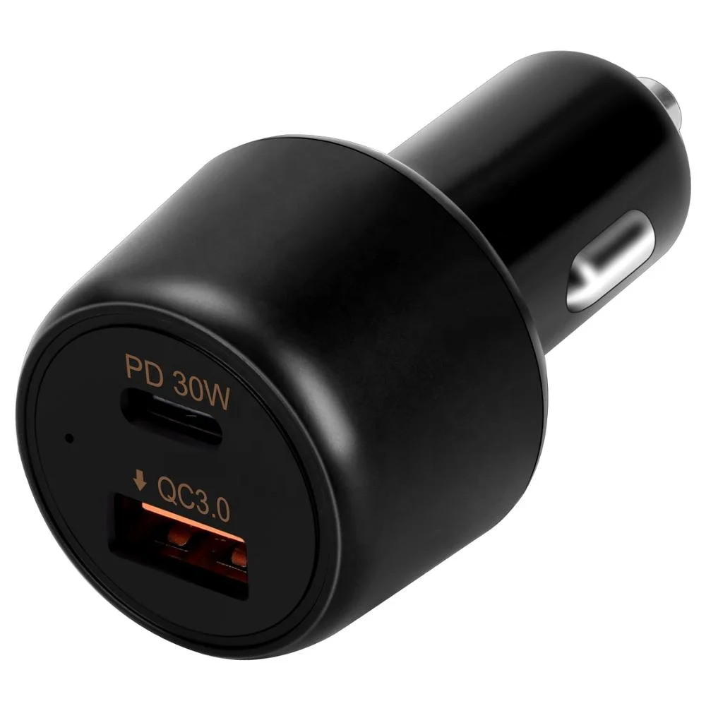 Car Charger USB C Car Charger 48W Power Delivery 3.0 and Qualcomm Quick Car Charge 3.0 for MacBook Pro/Air iPad Pro Samsung more