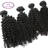 Overnight Shipping Top Quality Cuticle Aligned No Shedding 1b Curly Virgin Indian Hair Weft