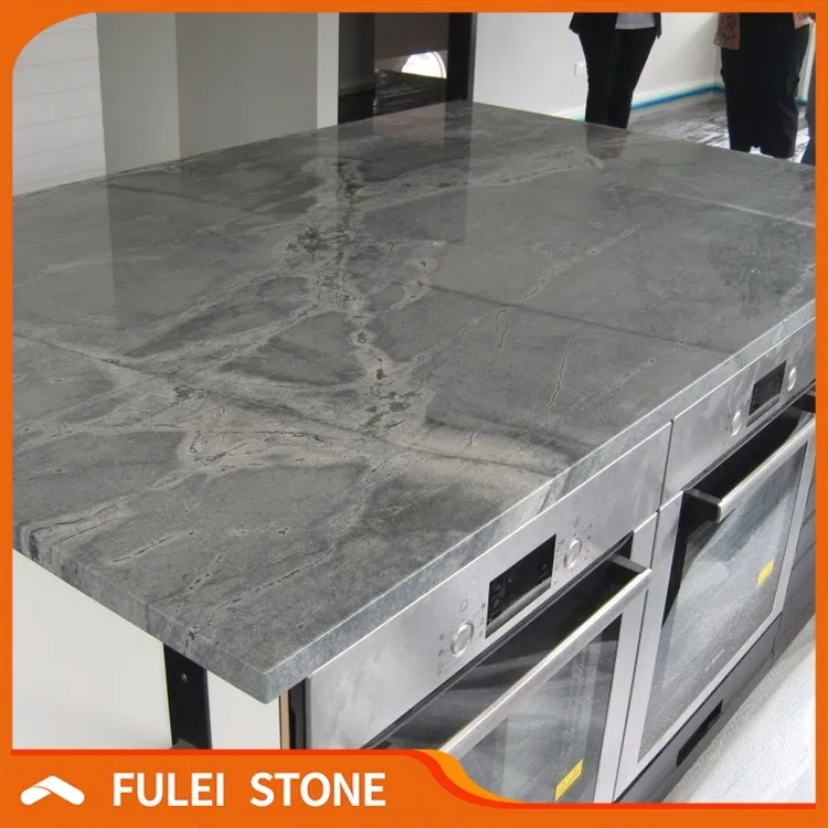 High quality polished chinese atlantic sky blue granite stone