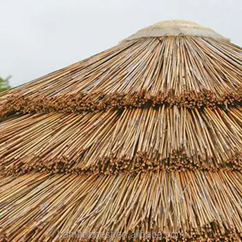 Recyclable Straw Thatch Artificial Synthetic Thatch Roofing Anti-uv 