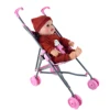 China factory new style doll stroller toy with foot tray