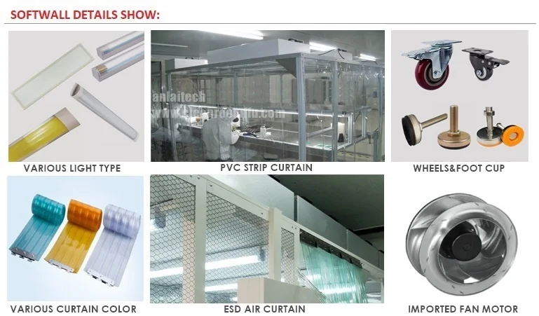 Sandwich Panel, Clean Room Booth, CE ISO GMP - detail 8