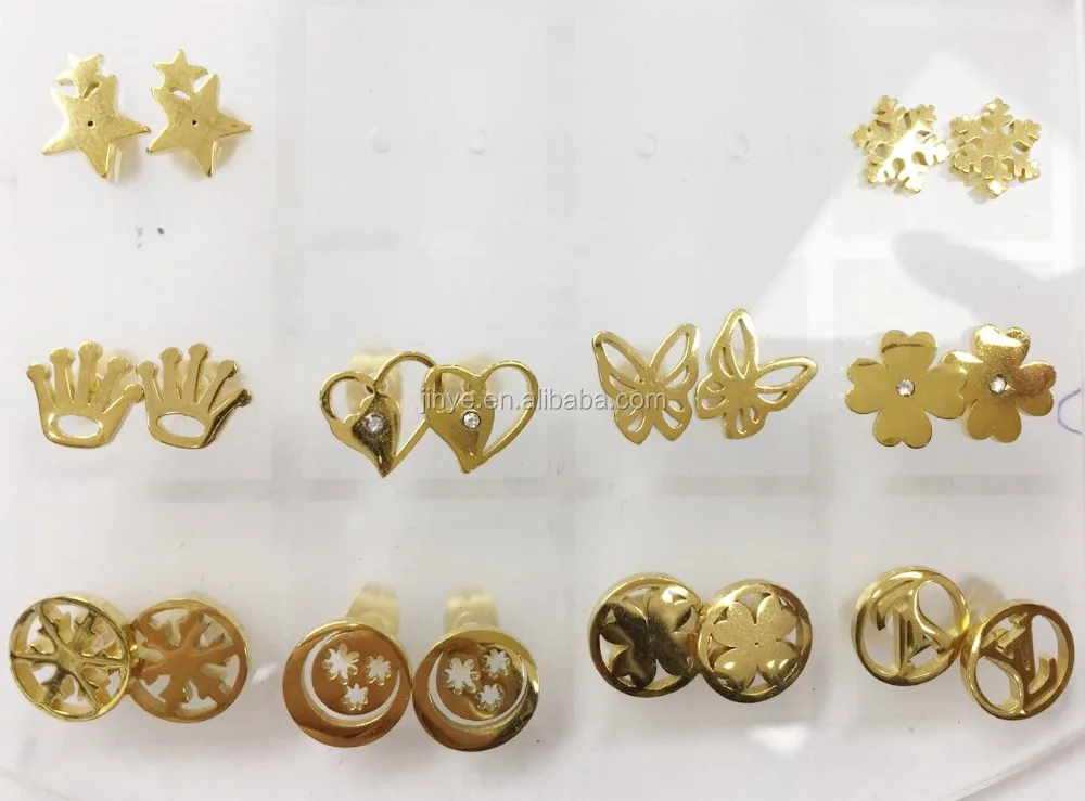

Fashion Fancy Cool Stainless Steel Stud Earrings Collection