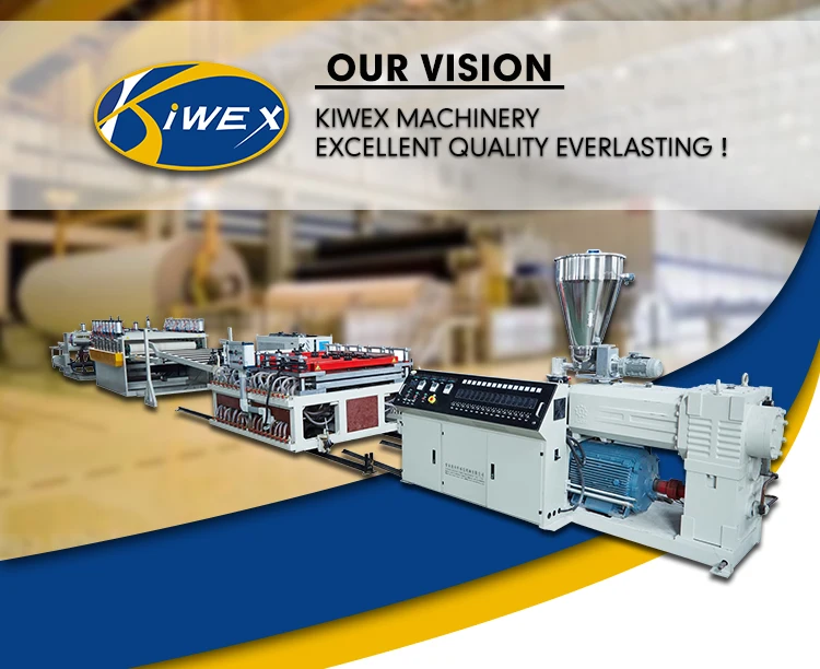 Pvc Twin Extruder Free Foam Sheet Production Line Plastic Foam Board