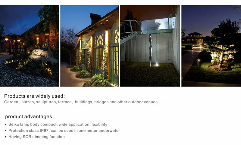 New Model 3W outdoor IP67 LED Garden Light/Lamp