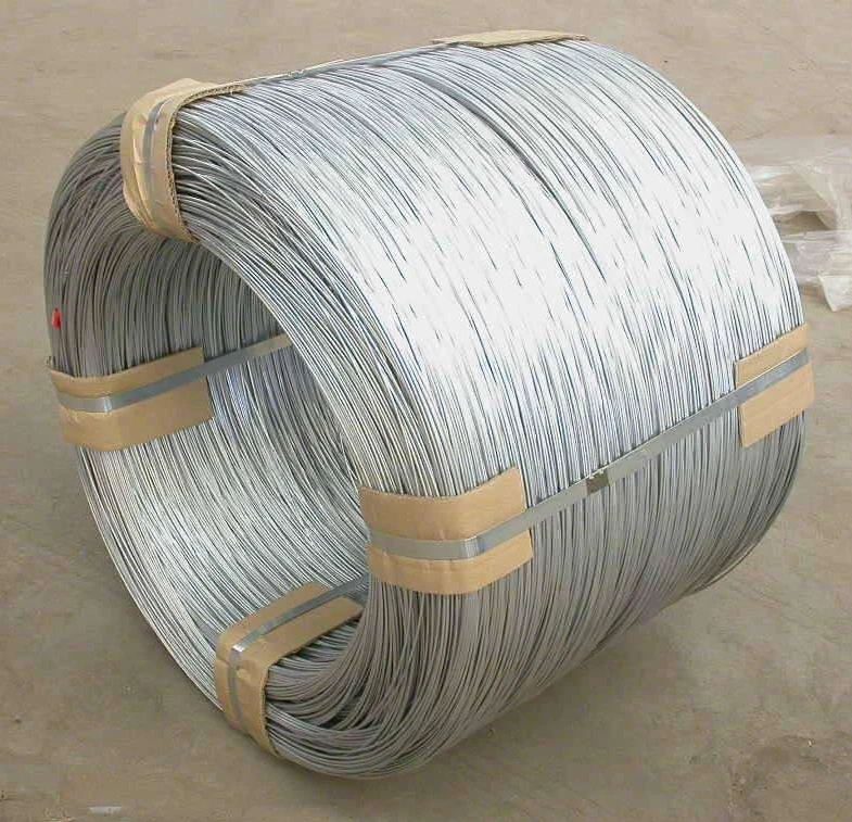 
ISO 9001 cable armouring electro galvanized iron wire 