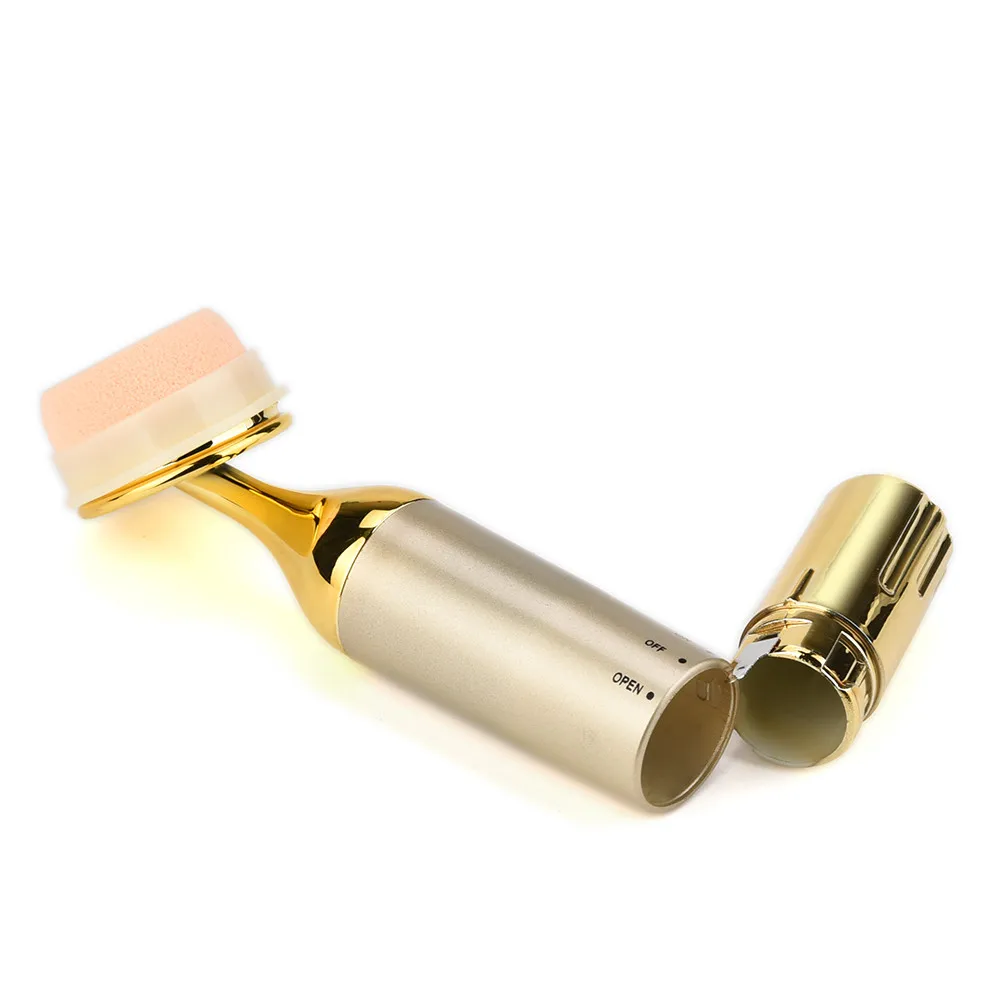 3D Electric Vibrating Makeup Puff Sponge With Battery Powder Foundation Massage Auto Face Applicator Handle Cosmetic Puff Tool