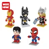 Hot selling kids building blocks marvel action figures