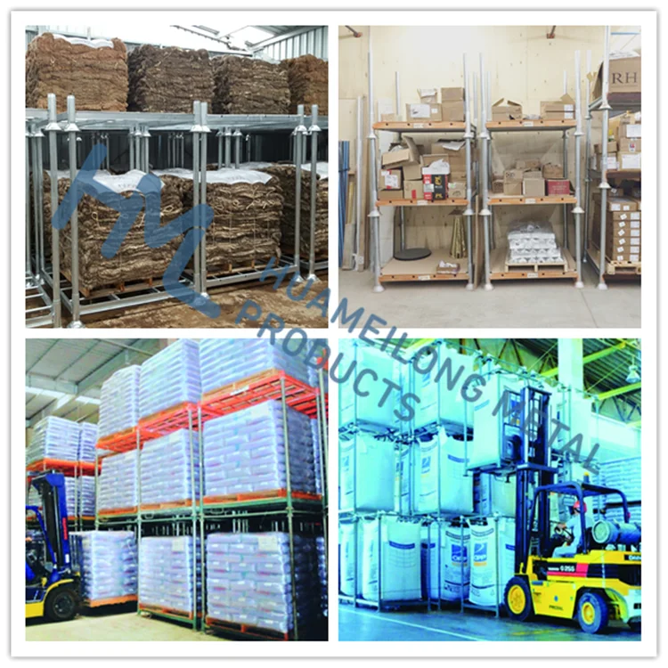 Installation Storage Warehouse Galvanized Customized Welded Steel ...