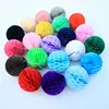 Round Shape Hanging Design Paper Honeycomb Ball For Party Decoration