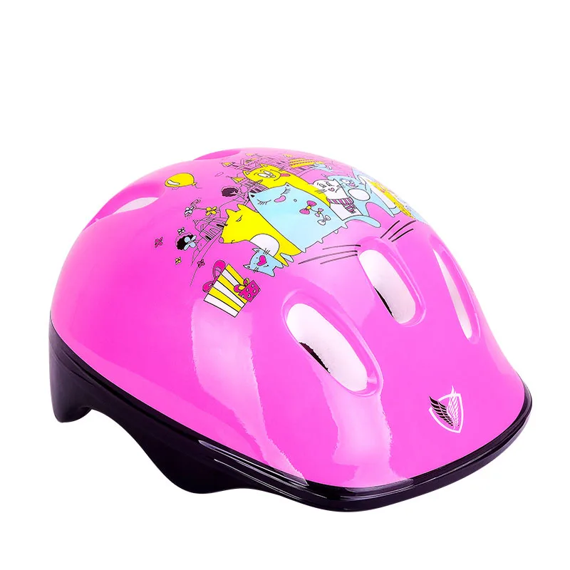 

Sports safety sport inline skates kids EPE PP helmet, Pink,blue,red