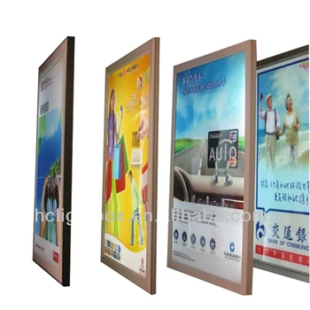 Hanging Double Sided Light Box Display Light Box Hanging Aluminum