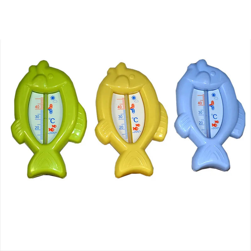

Cute Fish Waterproof Baby Safety Bath Thermometer, Green.blue.yellow.pink and oem
