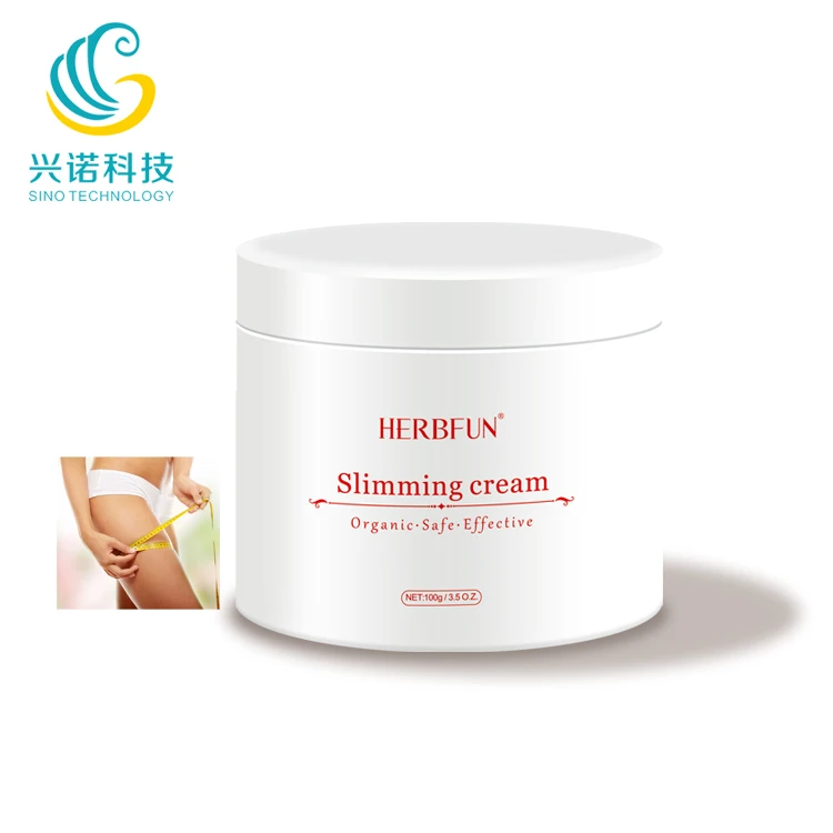 

Private label herbal extract hot slimming cream stomach slimming cream calf muscles slimming cream, Off-white