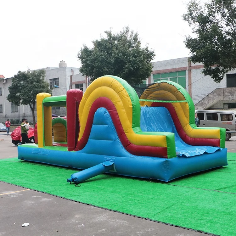 inflatable water obstacle course